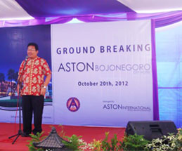 Speech by Mr. Drs. H. Suyoto, MSi Regent of Bojonegoro